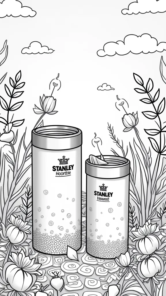 coloriages Stanley Tumbler